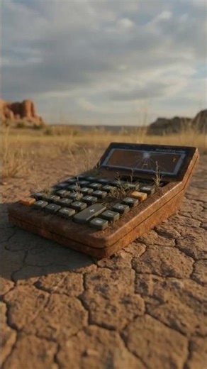 Abandoned Calculator Restoration - From Rusty to Clean