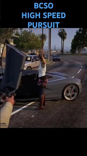 GTA 5 | LSPDFR | BCSO IN HIGH SPEED PURSUIT WITH SPORTS CAR