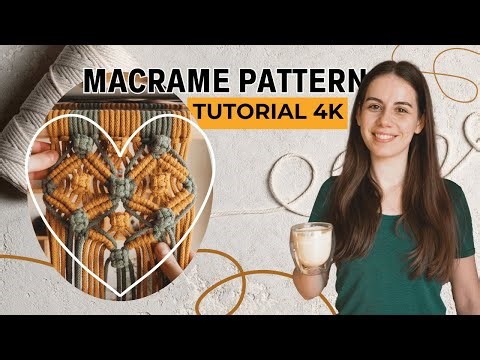 DIY Macrame Pattern | Advanced Level | Tutorial 4K