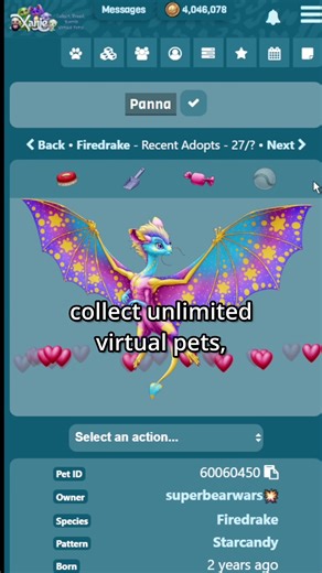 Collect Virtual Pets in This Fun Online Game