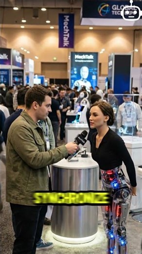 A Real Conversation Amid the Expo Crowd