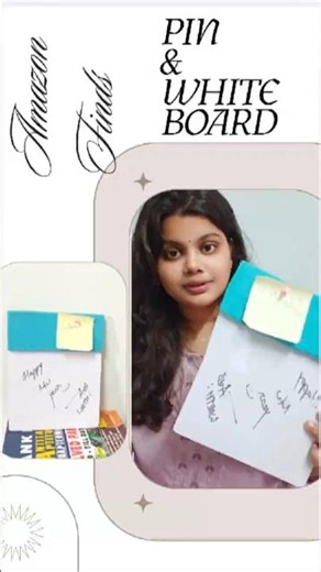 White & Pin Board Combination | Best Study Board 📌🔗 #whiteandpinboard #whiteandpinboardcombination