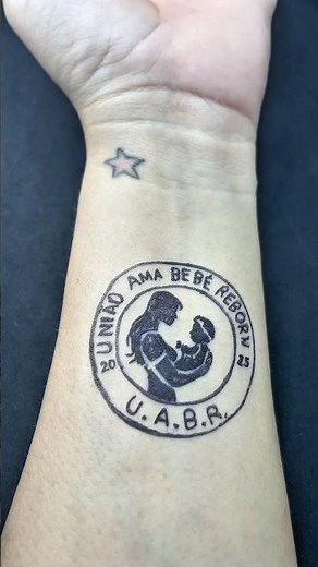 Bebe Reborn Union Temporary Tattoo #viraliza #viralvideo #tattoo #reborn #ucbr #bebereborn #art