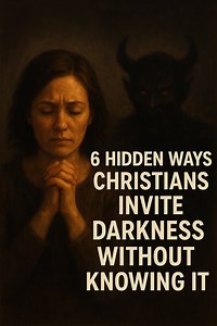 6 Hidden Ways Christians Invite Darkness Without Knowing It . . . . #fblifestyle #christianlifestyle #foryou #christianity #God #biblestudy | Anointed Bible Narratives