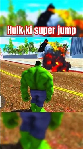 Hulk ki Sabse Lambi Jump! 😱 | Hulk Super Jump Challenge ⚡ #shorts