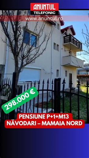 Vânzări mobiliare, Pensiune P+1+M, Năvodari, Mamaia Nord, #anuntulro