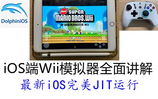 【Wii模拟器完美JIT-iOS海豚】如何释放A系列芯片性能，让iPad不再盖泡面