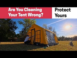 How to Clean a Tent: Ultimate Tent Cleaning Guide