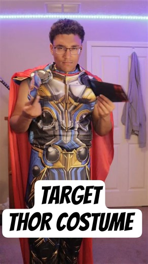 This Thor Costume is AWFUL #thor #avengers #target #marvel #marvelcosplay #cosplay