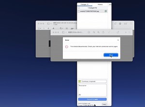 “The remote disconnected. Check your Internet connection and try again.” 错误解决