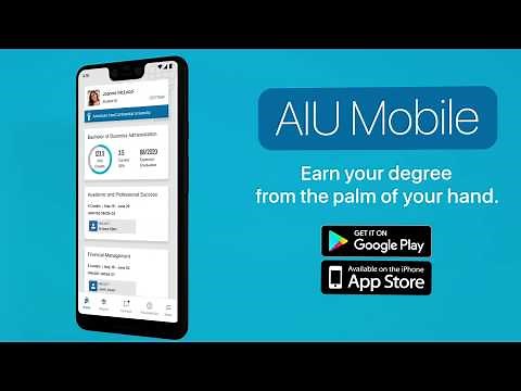 AIU's New Mobile App | American InterContinental University