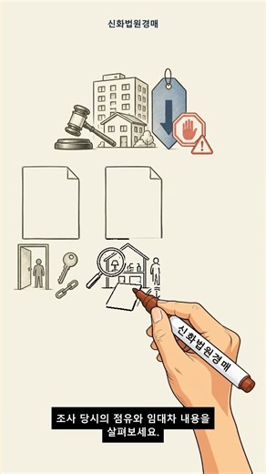 경매 물건이 싸 보여도 입찰 전 꼭 확인할 3가지 | 60초 경매 주의사항 | 신화법원경매 | 노량진