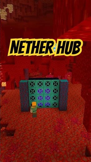 The Easiest Nether Hub in Minecraft 💥 | Awful Builds #13