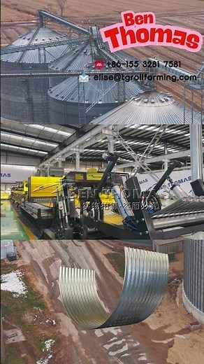 Advanced Roll Forming Line for Silo Structures / Grain Bin Structure Precision Roll Forming System