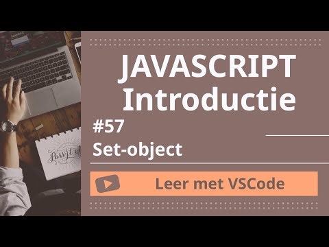 [Leer met VSCode] JavaScript Beginnerscursus #48 Set-object