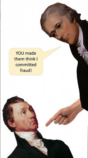 That Time Alexander Hamilton Almost Dueled A (Future) President #shorts