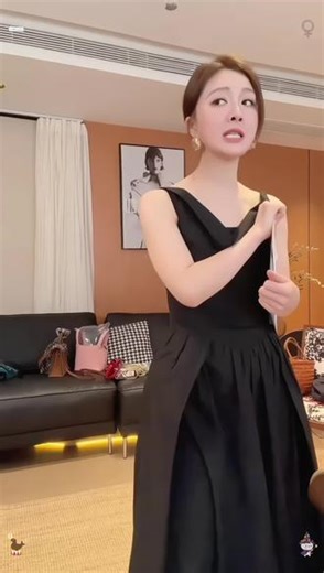 【DATOUHEI 春季新品】“墨色烟雨\"褶皱显瘦吊带裙D226Q00332#高品质系列 #高级感穿搭 #春款上新 #显瘦穿搭 #气质穿搭