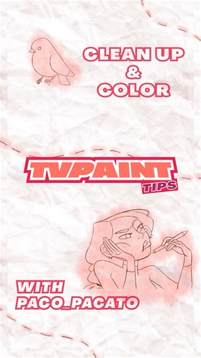 1K views · 24 reactions | It is time... for the TVPAINT TIP! Ladies and gentlemen let us present you our very first and brand new TVPaint tip by @paco_pacato (ig) Let a talented #TVPaint artist share his go-to technique for #2Danimation! Opening animation from la_graine_ (ig) and kimarmelade (ig) #TVPaintmasterclass #TVPaintcommunity #TVPaintips #tutorial #tradianim #framebyframe #handdrawn #Seiphur #color #CTGlayer #omg #wow | TVPaint Développement | Facebook