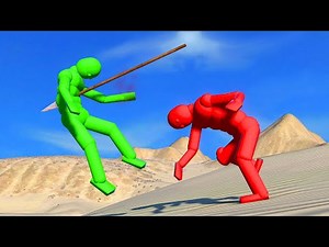 NPC Wars with Active Ragdoll Physics in Overgrowth!