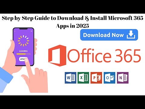 Easiest Way to Download & Install Microsoft 365 Apps in 2025! (Step-by-Step Guide)