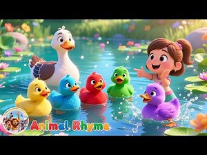 Five Little Ducks Song | Bella’s Counting Duck Family Adventure and Kids Song