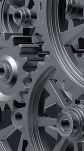 Close-up Perspective Showcases Series Rotating Interlocking Stock Footage Video (100% Royalty-free) 3501021527 | Shutterstock