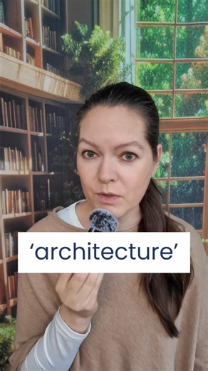 How to pronounce 'architecture' correctly? #englishpronunciation