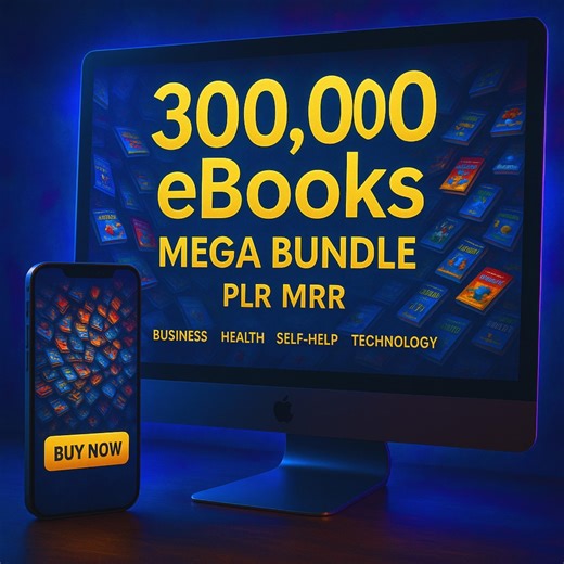 300,000  PLR & MRR Ebooks Bundle, Massive Digital Library for Entrepreneurs, Resell Rebrand Rights Included, Mega Ebook Bundle PLR Books - Etsy