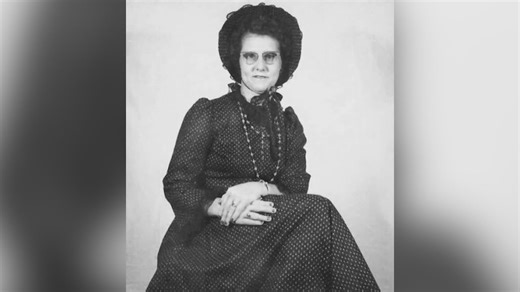 The last Civil War widow kept secret for most of her life.