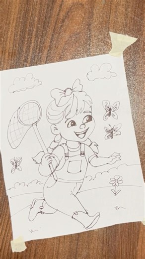 Very very easy drawing #trending -#viralreels