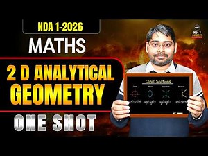 🔴NDA Maths 2-D Analytical Geometry One Shot | Complete Concepts & Tricks | Maths for NDA 1 2026 |MKC