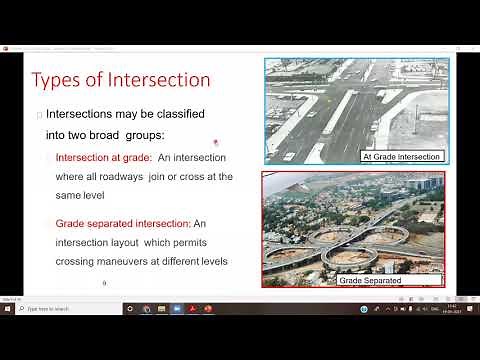 4.Types of intersection- At-Grade,types,requirements,advantages,disadvantages