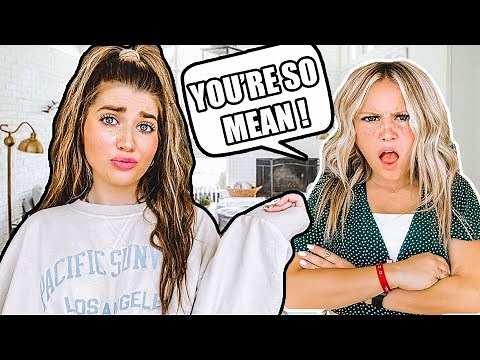 Being MEAN to my SiSTERS to see how they REACT! *Real Fight*
