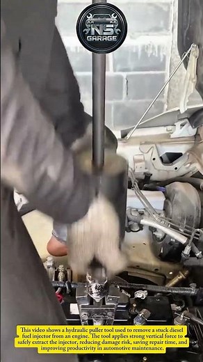 Hydraulic Injector Puller Tool | Fast Diesel Injector Removal Technique