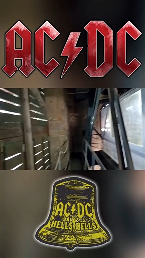 AC/DC's Hells Bells played with real bells at a bell tower 🔔 ⚡ | AC/DC Forever Loud