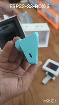 AIoT devkit ESP32 S3 BOX-3 quick unboxing #esp32 #espressif #iot #aiot #smarthome #esp32s3