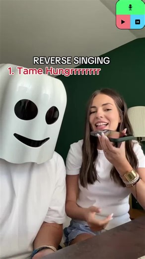 Record your voice, play it backwards, and challenge friends to sing it in reverse.