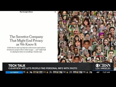 New Facial Recognition App 'Clearview AI'