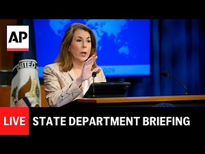 LIVE: U.S. State Department press briefing