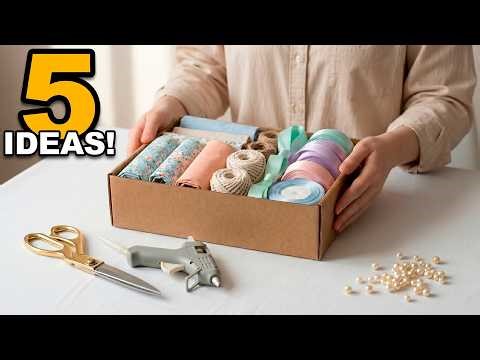 5 INCREDIBLE IDEAS FOR CREATING INTERIOR ITEMS FROM TRASH! 🥰 HOME DECOR IDEAS! #tutorial #craft