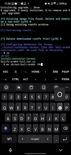 ./install-nethunter-termux: line 360: kali-arm64/etc/resolv.conf: No such file or directory.