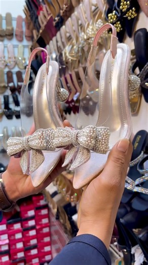 new one footwear on Instagram: "#imported #heels #crystal #heels #footwear #viralreels #classicstyle #bow #classy #trendingnow #classicstyle #trendy #footwear #shose #heels #workouttips"