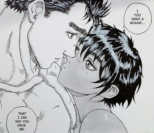 How to draw guts and casca from berserk #guts #casca #berserk #anime #animedrawing #animeart #howto #stepbystep #sketch #manga Guts x casca | PracZero Art