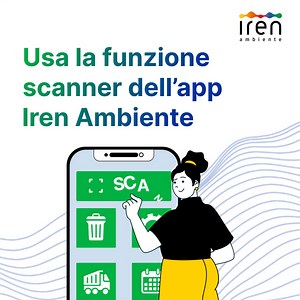 ♻️ Scansiona, differenzia e rispetta l'ambiente! 🌍 Con l'app Iren Ambiente basta uno scatto per scoprire come smaltire correttamente ogni prodotto! Inoltre puoi: 📅 Consultare il calendario della raccolta; 📍 Trovare l'isola ecologica più vicina a te; 🚛 Prenotare il ritiro ingombranti. Scaricala subito su Google Play o App Store 📲 | Iren
