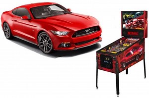 Incredible Ford Mustang Pinball Machine to Debut at the Chicago Auto Show