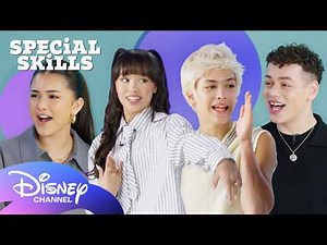 Hudson, Lumi, Julian & Faith Guess Each Other’s Hidden Talents! 🤔✨ | Special Skills | Disney Channel