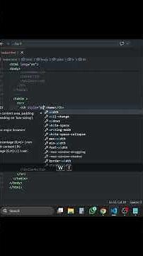 HTML Table Width & Height | Adjust Table Size Easily
