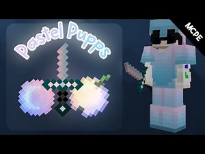 🍭Pastel Pupps [16x] for MCPE🍭 | +2 skies + java hit particles + java ui