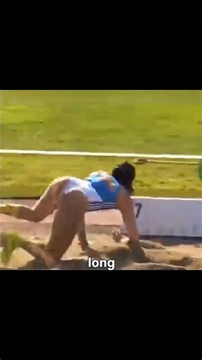 She Had 2 Fouls Left... Then This Happened! 😱 #LongJump #AnastasiaNtragkomirova #Athletics