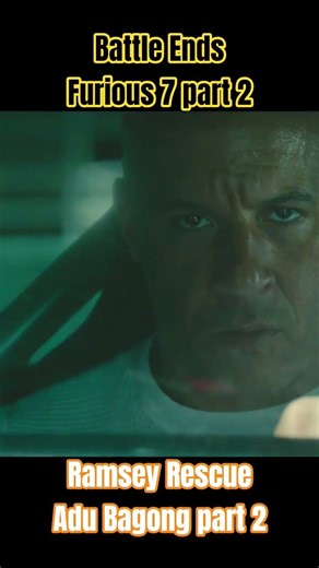 Battle Ends Furious 7 Part 2 | Ramsey Rescue Mission and Adu Bagong part 2 #shorts